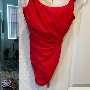 Elegant Red Women's bathing suit size 8